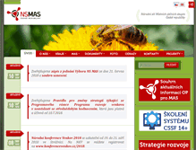 Tablet Screenshot of nsmascr.cz